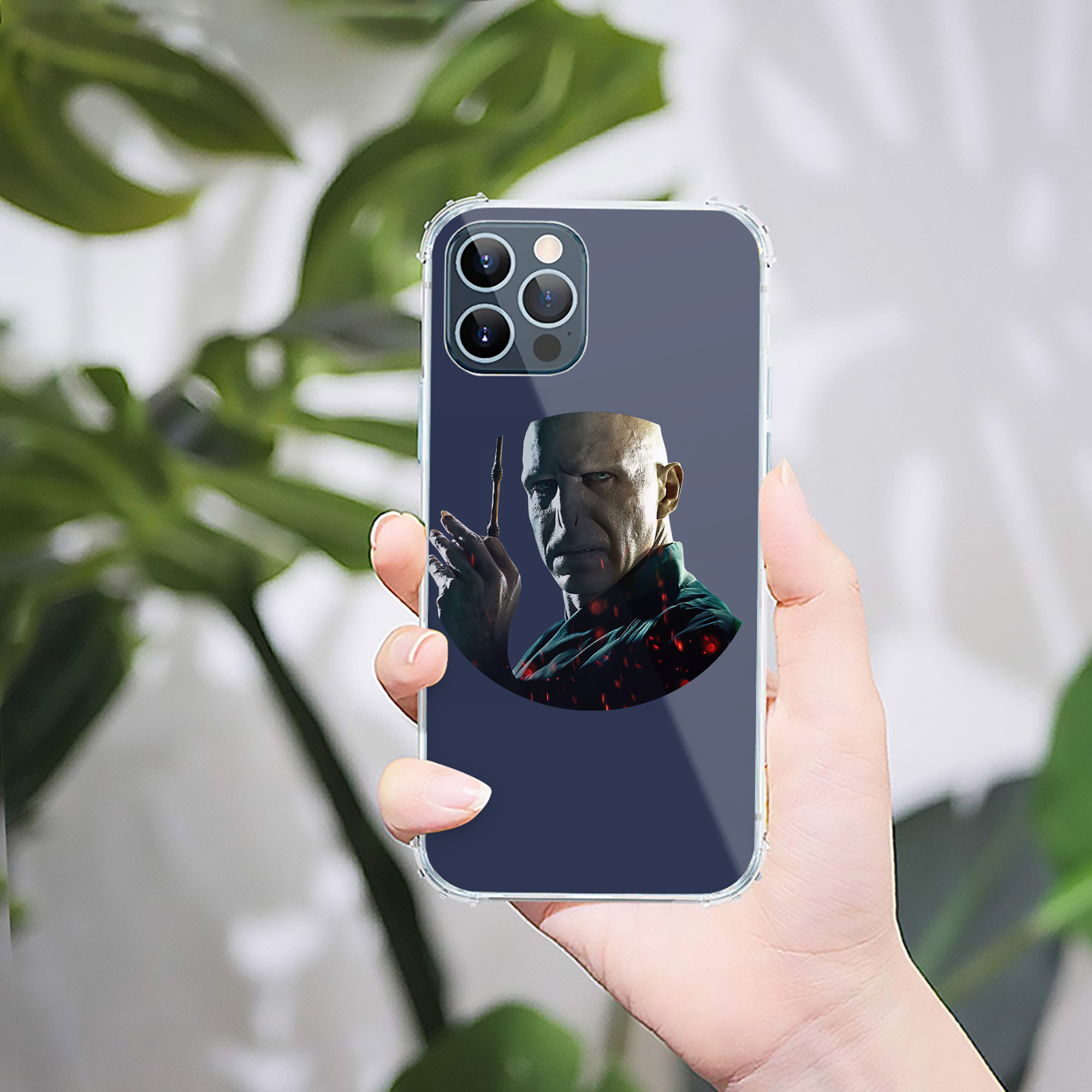 （画像用） Harry Potter ハリー・ポッターシリーズ 【iPhone 12シリーズ対応】透明スマホケース（クリアソフトケース）